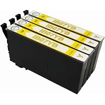 Amazon.co.jp: IB07YB(イエロー) 4本セット EPSON用 エプソン 互換